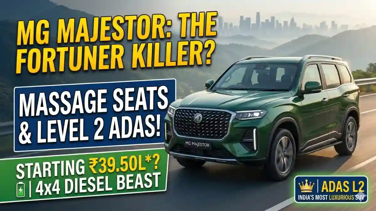 MG Majestor Launched in India